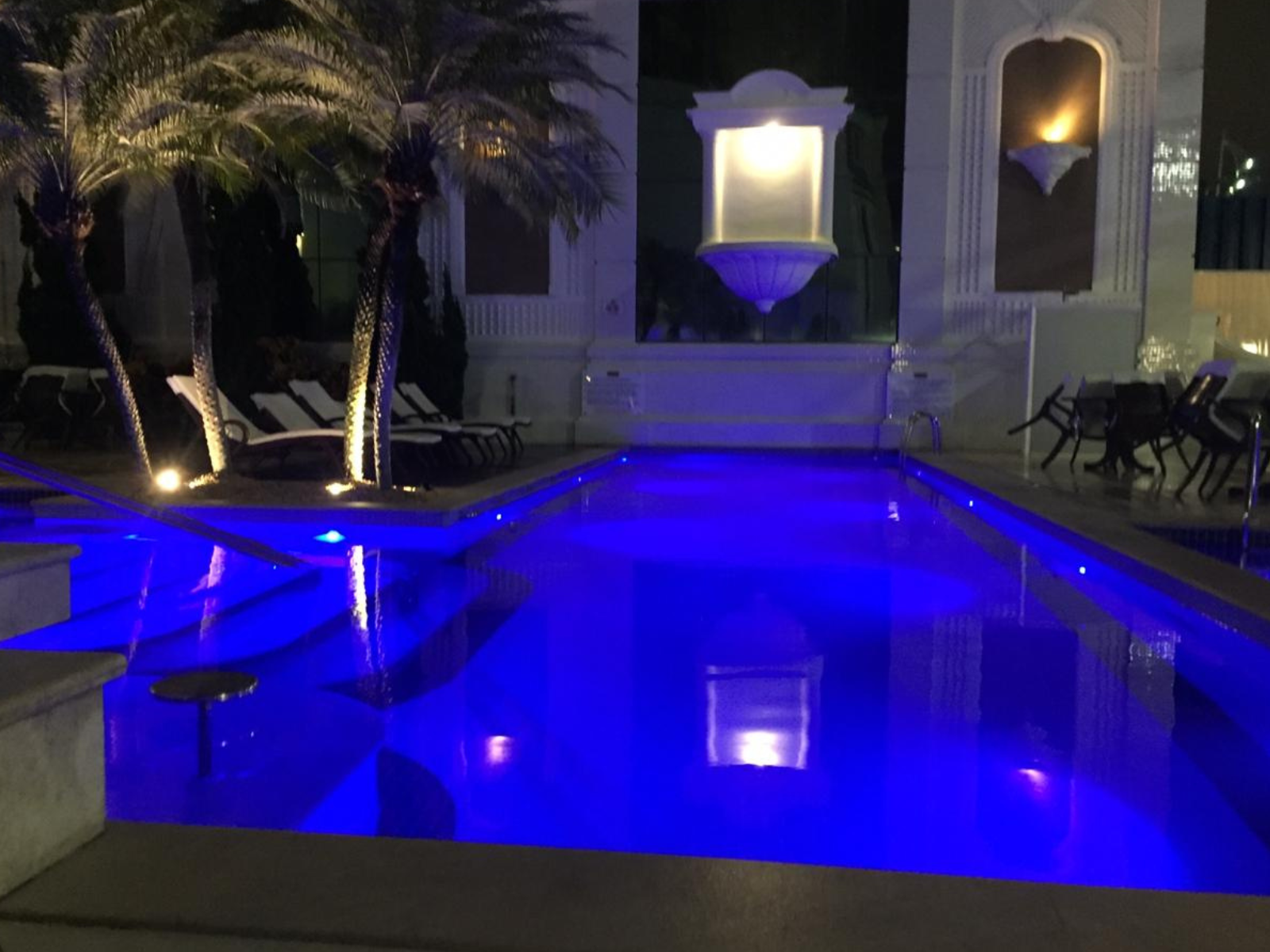 Projeto de iluminação para spa